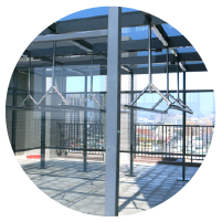 雨遮戶外晒衣場